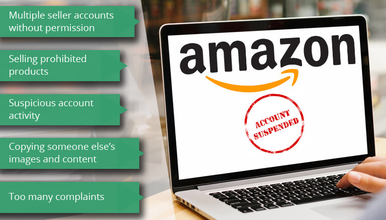 Causes of Amazon Account Suspension